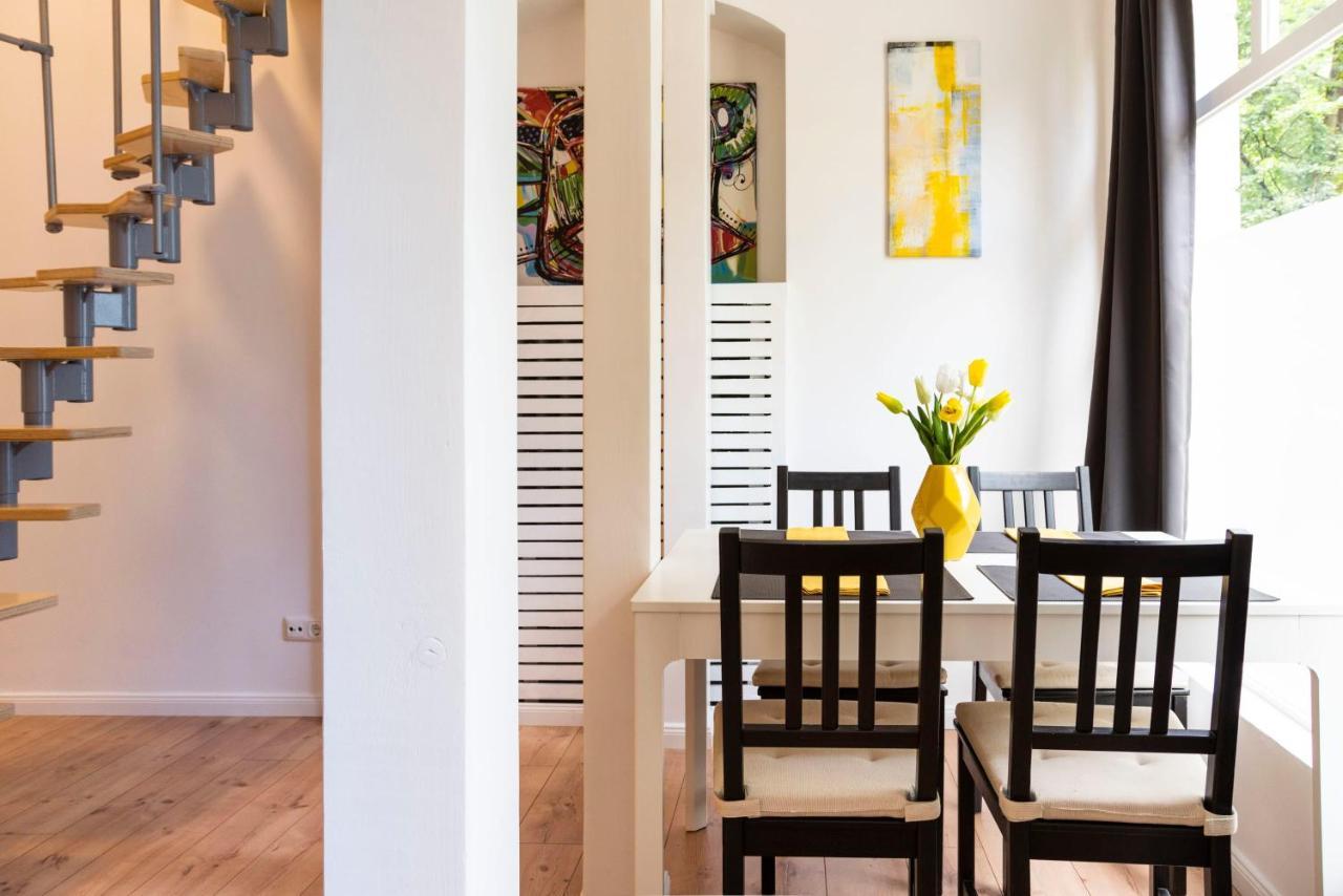 Spacious Loft Style Apartment In Berlin Willmersdorf Kültér fotó