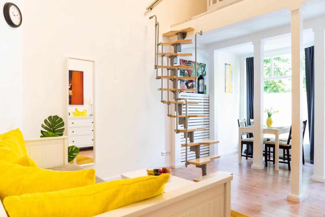 Spacious Loft Style Apartment In Berlin Willmersdorf Kültér fotó