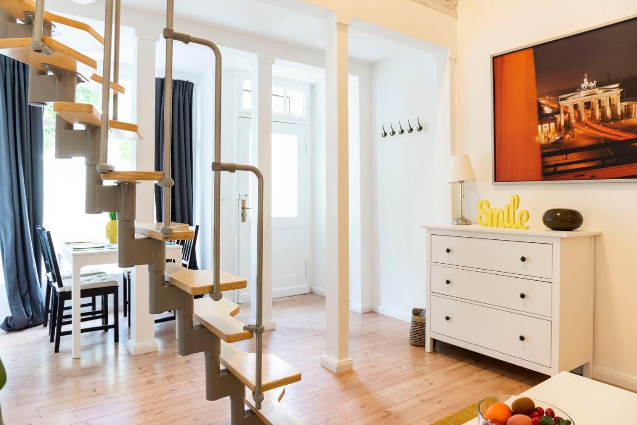 Spacious Loft Style Apartment In Berlin Willmersdorf Kültér fotó